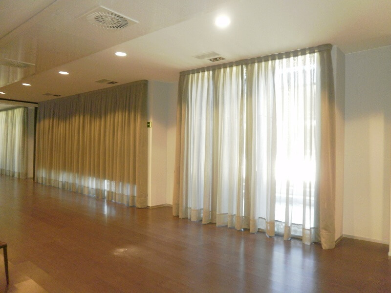 cortinas salon hotel