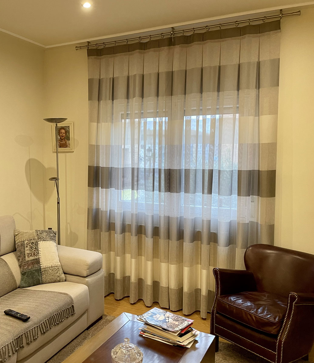 Cortinas modernas para el salón en 2018